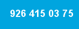 926 415 03 75